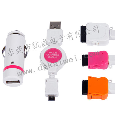 【東莞凱威電子生產(chǎn)批發(fā)汽車充電器 通用多功能充電器 多種功能】價格,廠家,圖片,車載逆變器/車載電源,東莞市凱威電子-