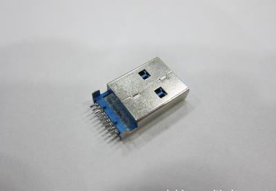 USB AM貼片3.0 USB連接器 廠家直銷 廠家直銷圖片_高清圖_細節(jié)圖-深圳市寶安區(qū)新安聯(lián)眾力電子商行 -